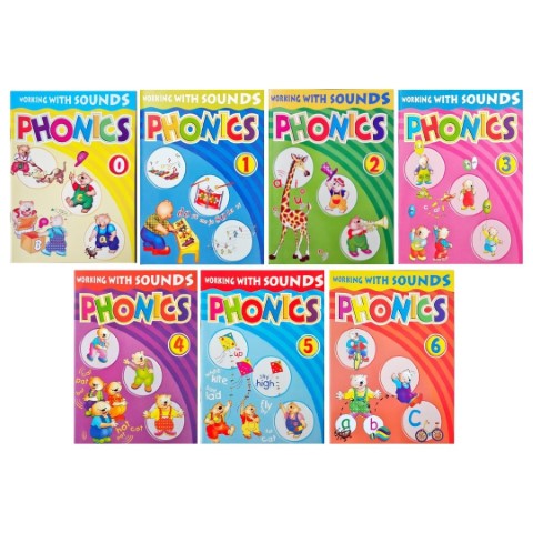 Working With Sounds Phonics Complete Set of 7 Books