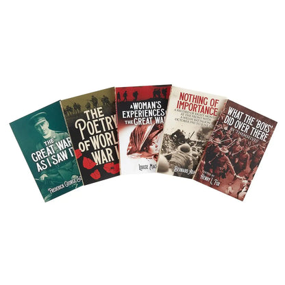 World War I Memoirs: First-Hand Recollections of the Battles, Dramas and Tragedies of 'The War to End All Wars' - Pack of 5 Titles