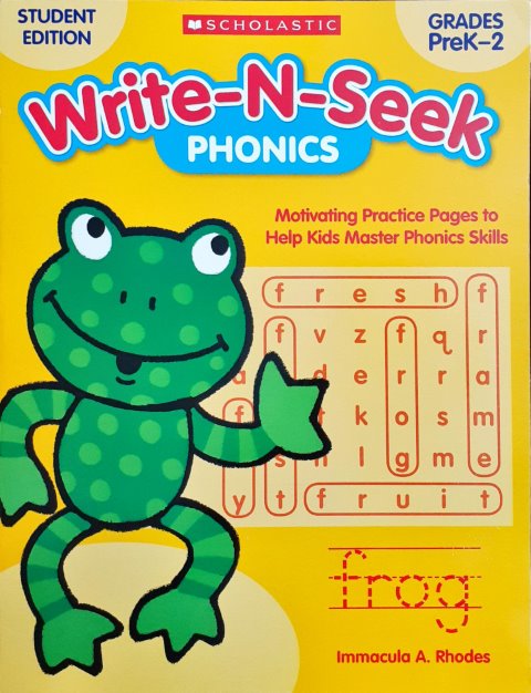 Write N Seek: Phonics - Motivating Practice Pages To Help Kids Master Phonics Skills