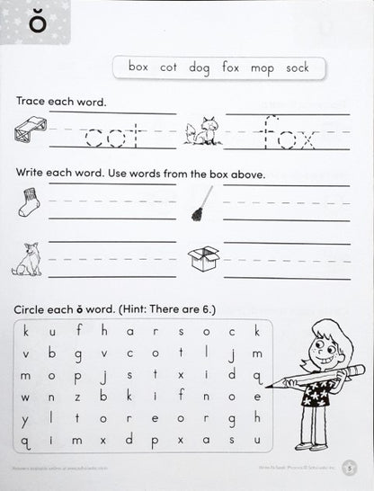 Write N Seek: Phonics - Motivating Practice Pages To Help Kids Master Phonics Skills