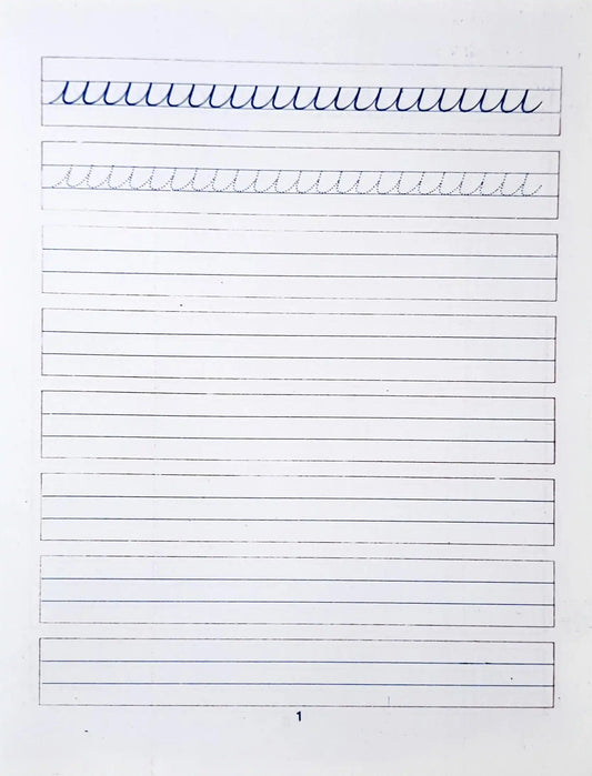 Bunny Cursive Writing 1