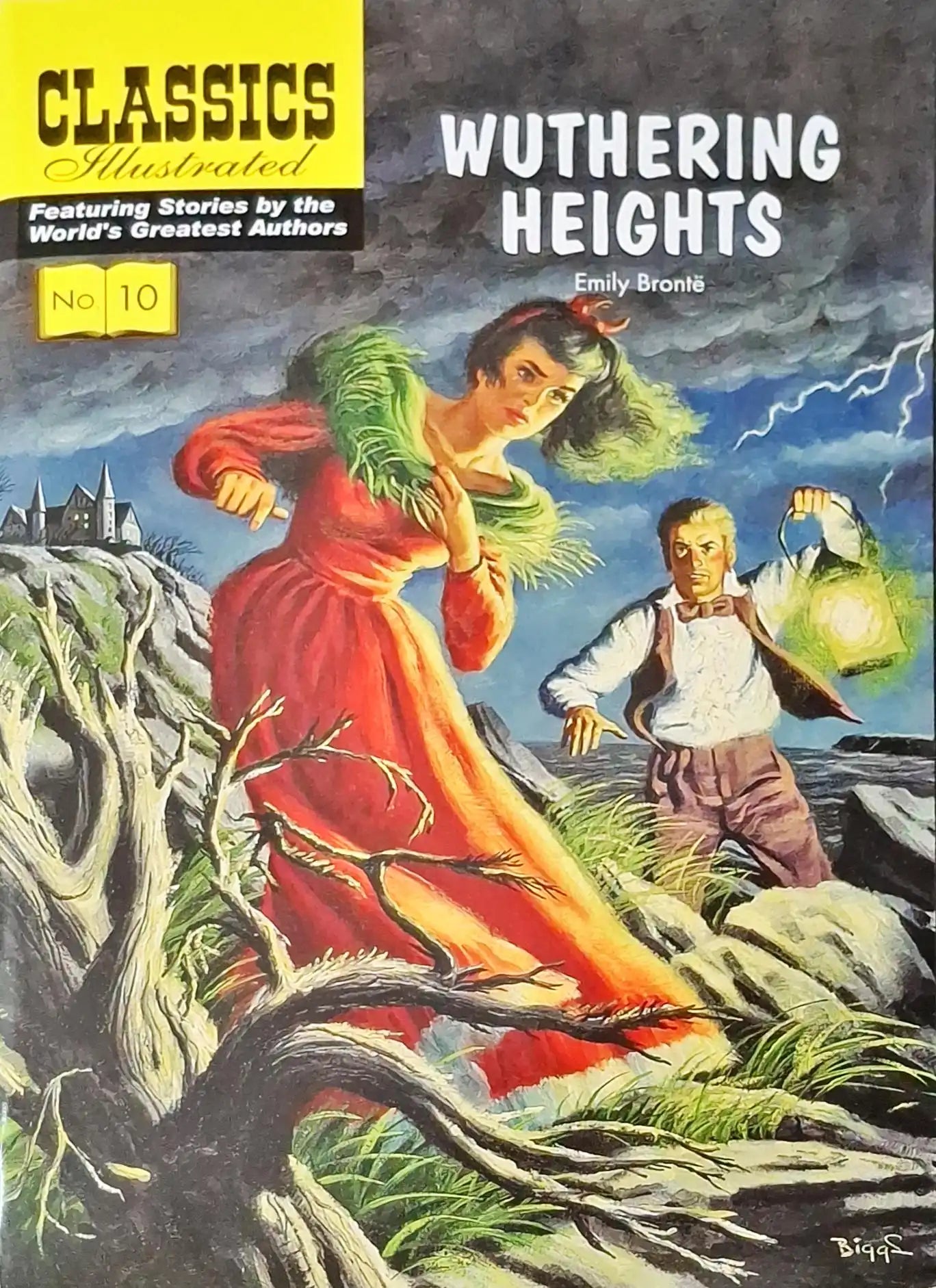 Wuthering Heights : Classics Illustrated No. 10
