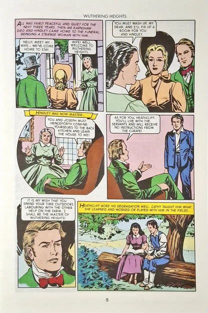 Wuthering Heights : Classics Illustrated No. 10