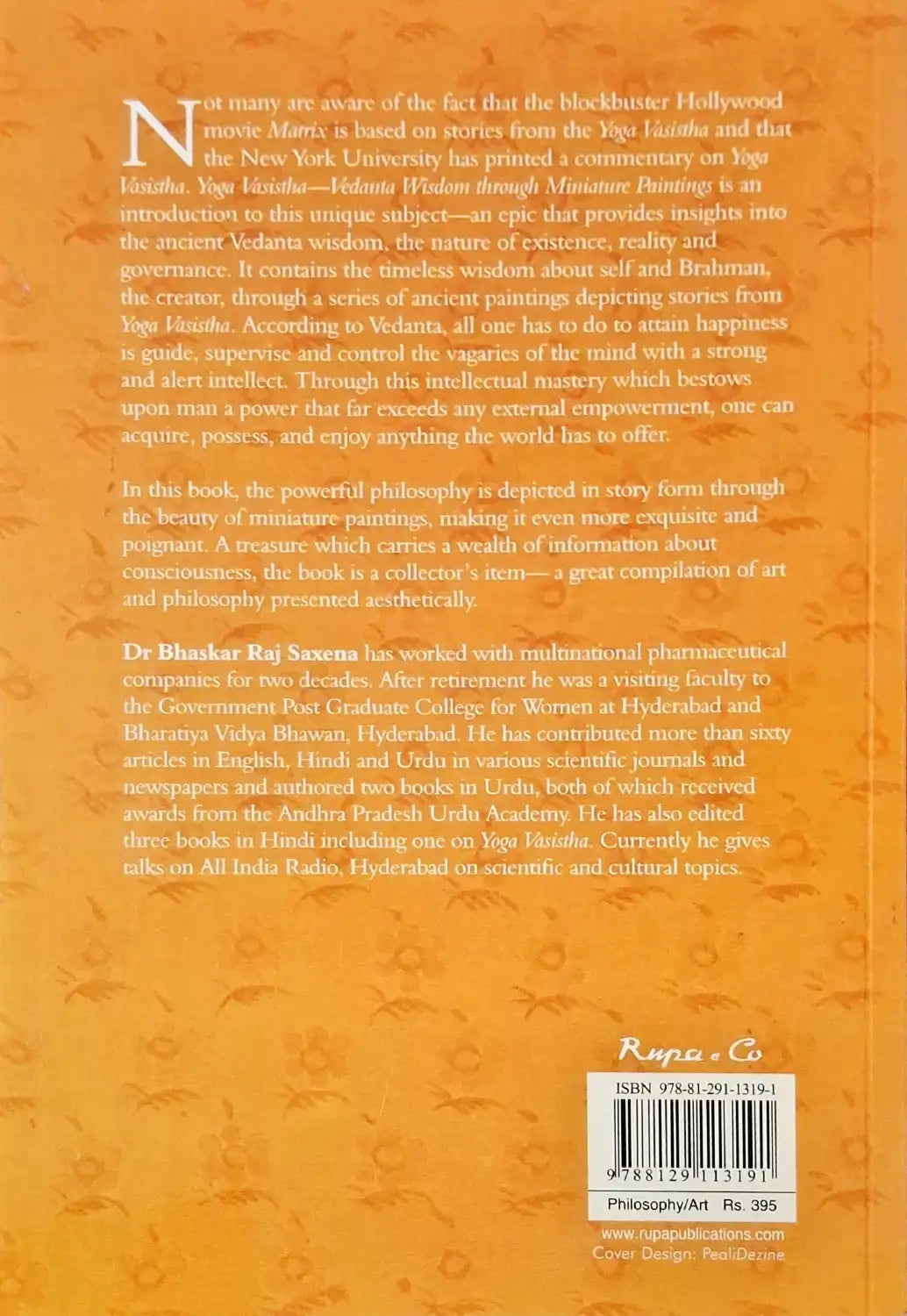 Yoga Vasistha : Vedanta Wisdom through Miniature Paintings