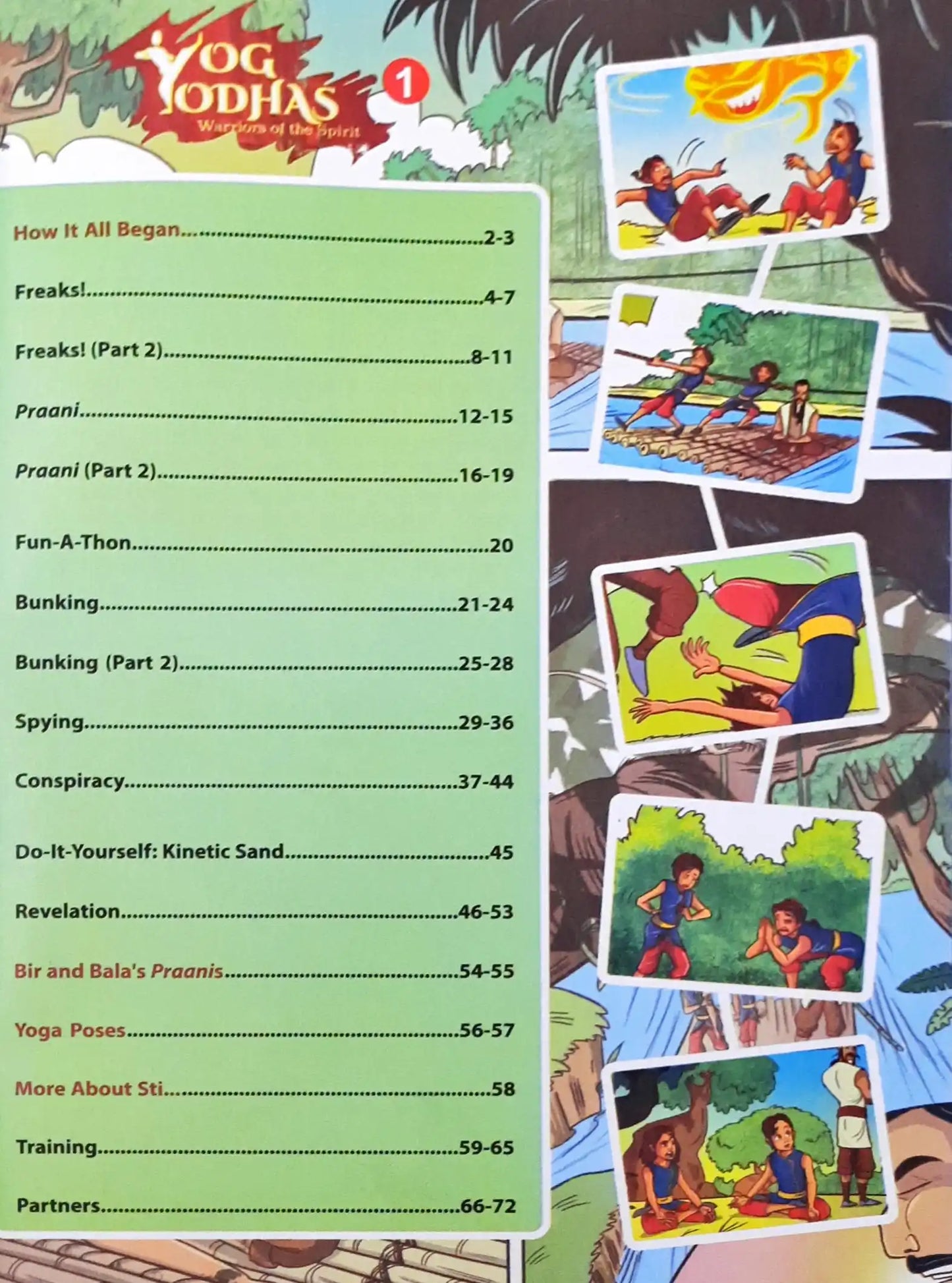 Yog Yodhas 01: Warriors of the Spirit - Tinkle