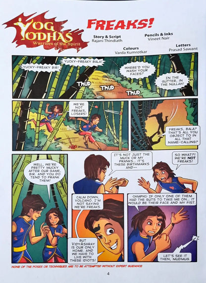 Yog Yodhas 01: Warriors of the Spirit - Tinkle