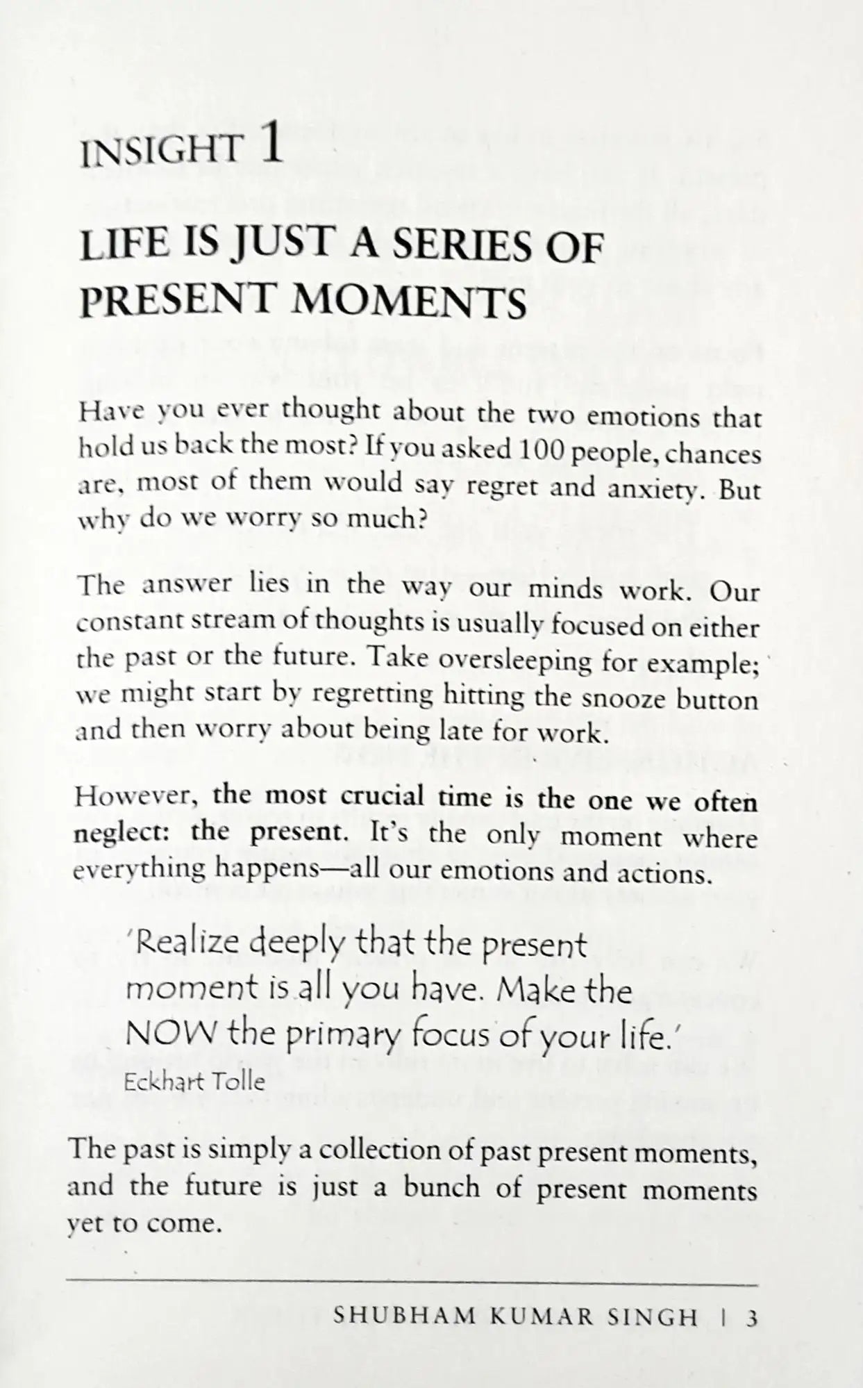 You Become What You Think