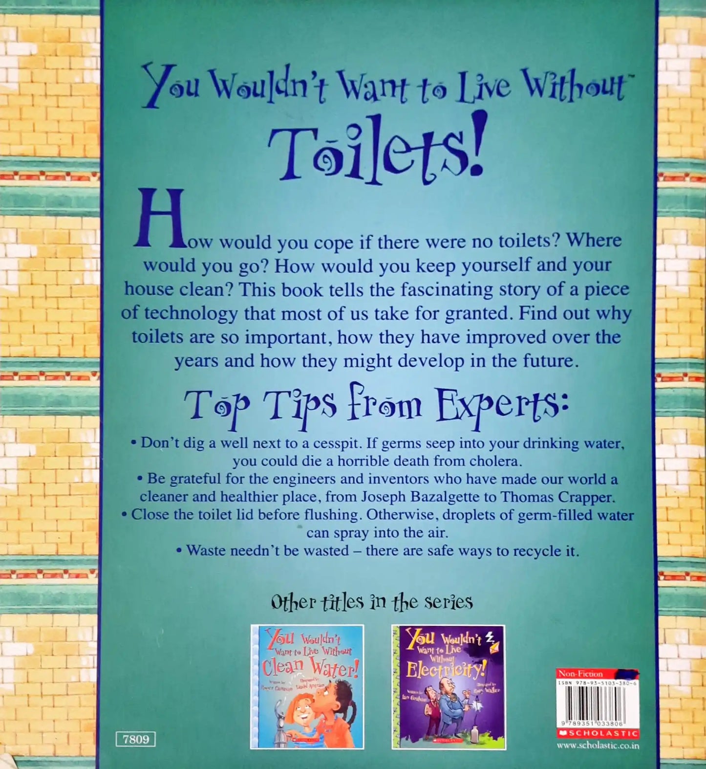 You Wouldn't Want To Live Without Toilets (P)