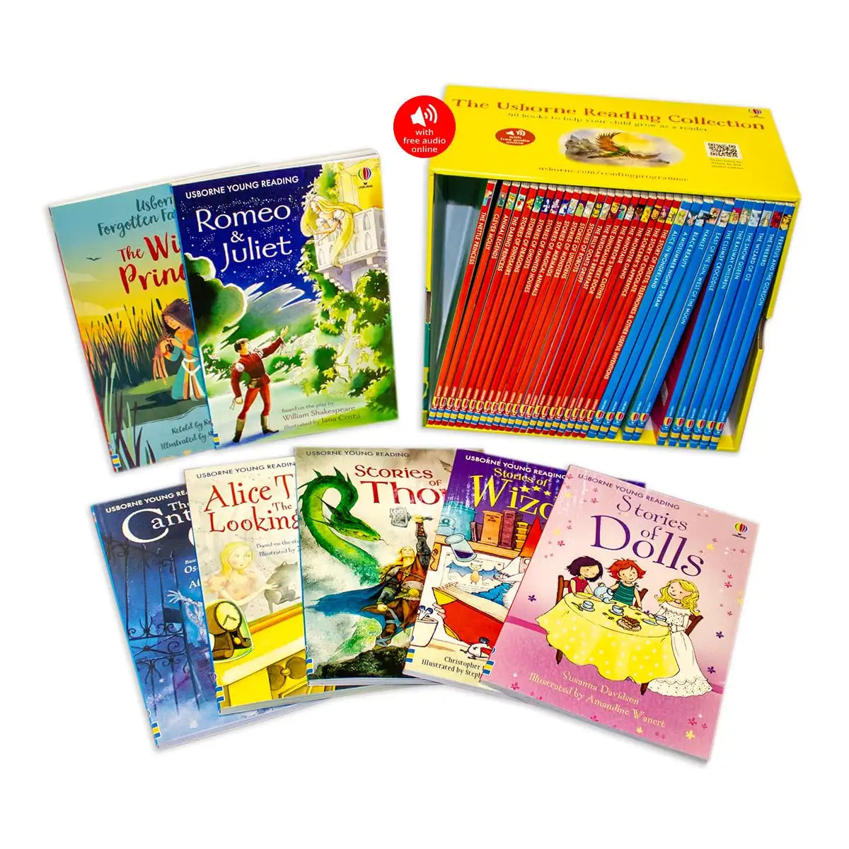 Young Reading The Usborne Reading Collection 40 Books Box Set