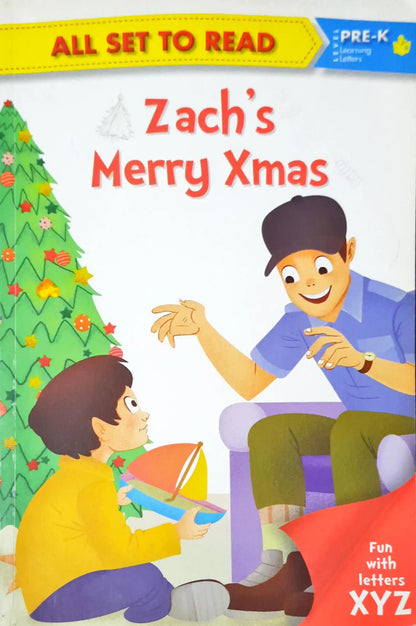 All set to Read Level 1 : A Phonics Reader - Fun with Letter XYZ Zachs Merry Xmas (P)