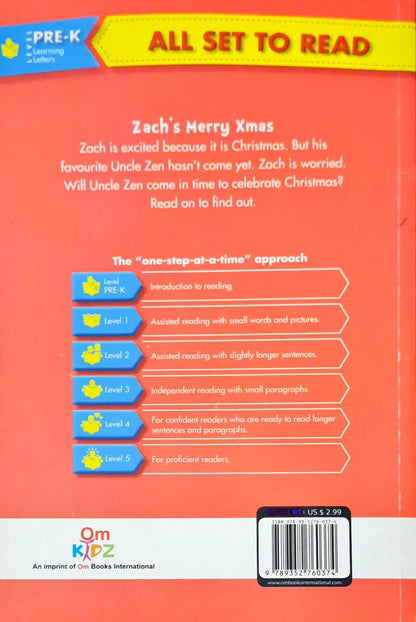 All set to Read Level 1 : A Phonics Reader - Fun with Letter XYZ Zachs Merry Xmas (P)
