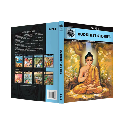 Buddhist Stories : 5 in 1 - Amar Chitra Katha | Hardcover