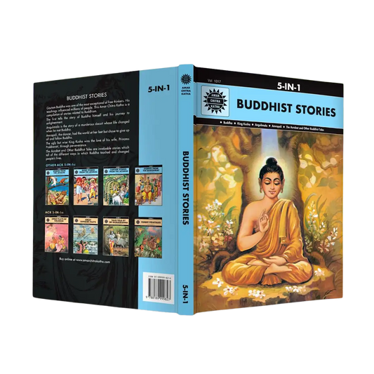 Buddhist Stories : 5 in 1 - Amar Chitra Katha | Hardcover