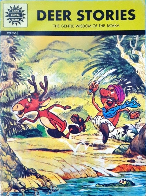 Jataka Tales Deer Stories (Amar Chitra Katha) Vol. 555 (P)