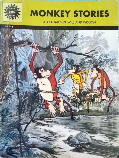 Jataka Tales Monkey Stories (Amar Chitra Katha) Vol. 543 (P)