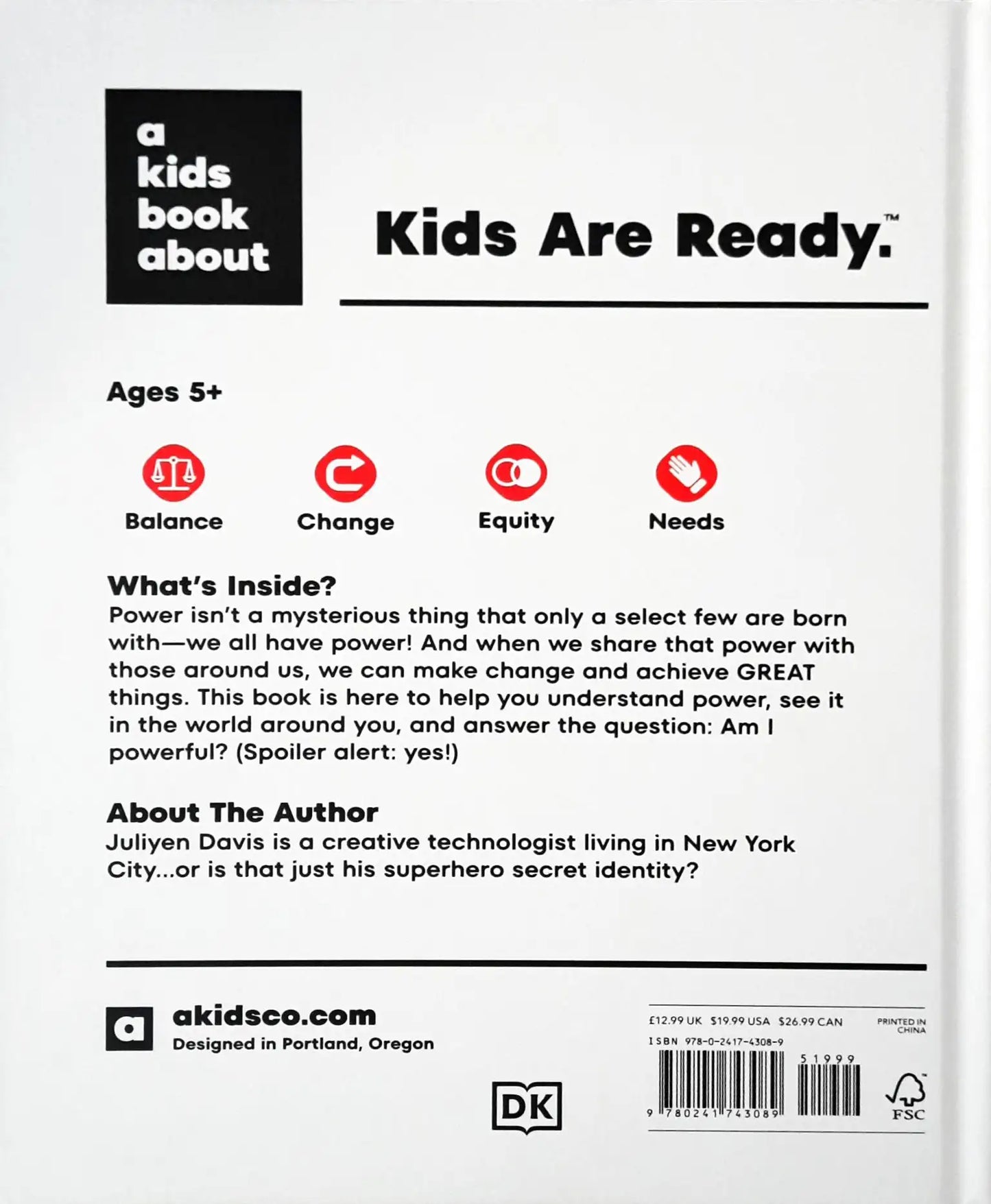 DK A Kids Book About Power – Books and You