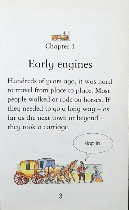 The Story Of Trains - Usborne Young Reading Series Two (P) - Image #3