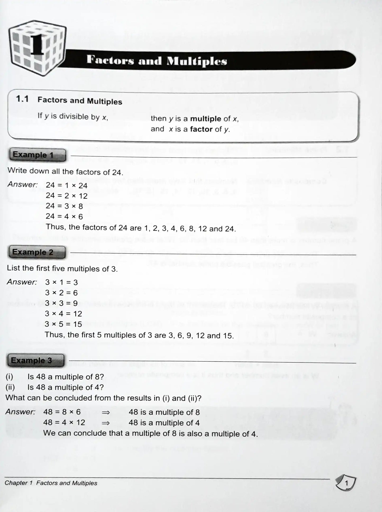 SAP Be Great at Mathematics for Secondary 1