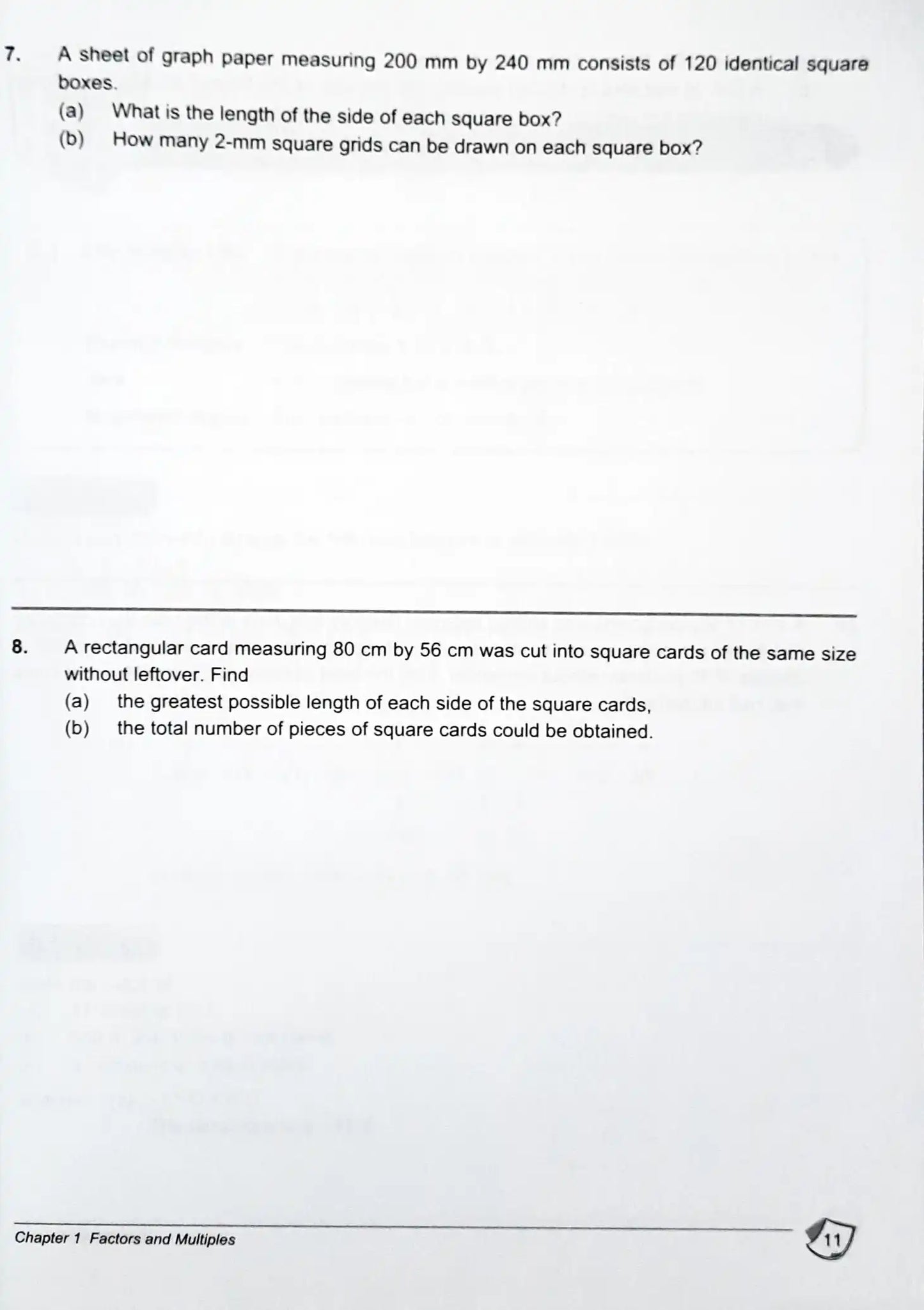 SAP Be Great at Mathematics for Secondary 1