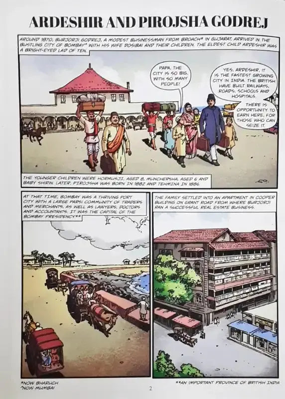 Amar Chitra Katha Vol 854 Ardeshir And Pirojsha Godrej (N) - Image #3