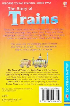 The Story Of Trains - Usborne Young Reading Series Two (P) - Image #2