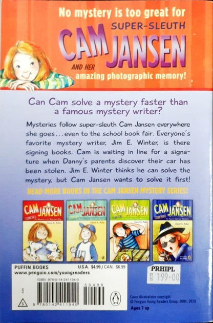 Cam Jansen 27: Cam Jansen And The Mystery Writer Mystery