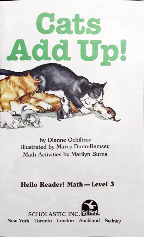 Cats Add Up Level 3 (Addition & Subtraction) – Books and You