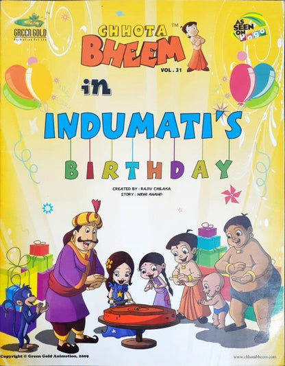 Chhota Bheem in Indumati's Birthday