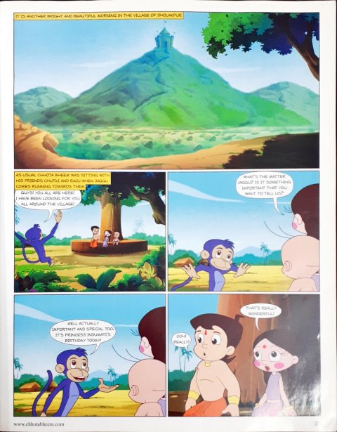 Chhota Bheem in Indumati's Birthday