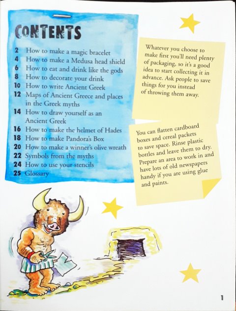 Creative Fun Greek Activity Book - Crafty Histories