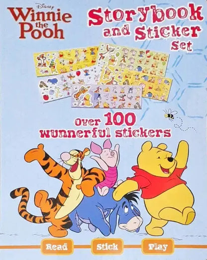 Disney Winnie The Pooh Storybook and Sticker Set - Image #1