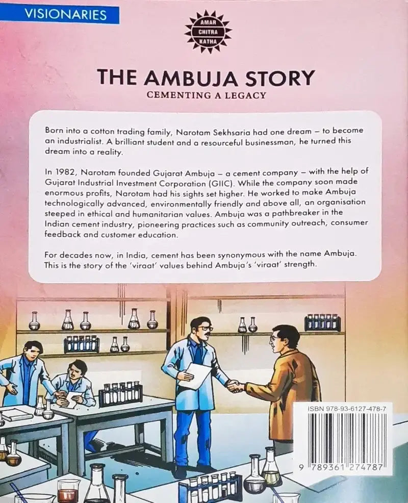 The Ambuja Story : Cementing a Legacy - Amar Chitra Katha Vol. 861 - Image #2