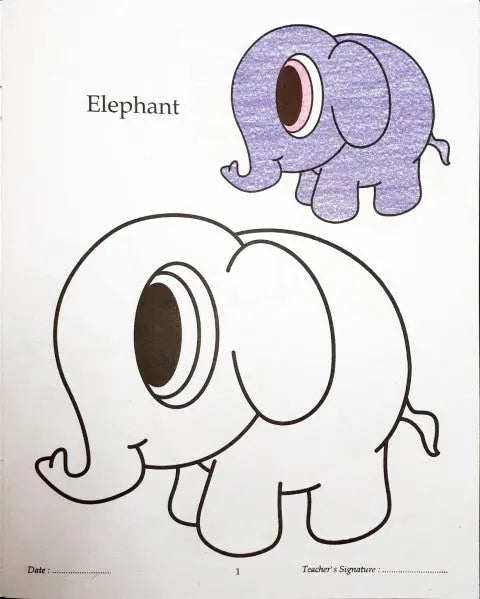 0 Level Colouring Book Animals - Image #3