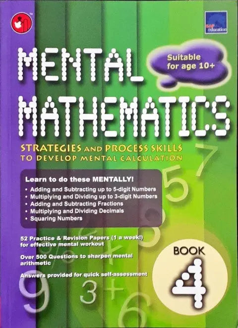 SAP Mental Mathematics Book 4 - Strategies And Process Skills To Develop Mental Calculation - Image #1