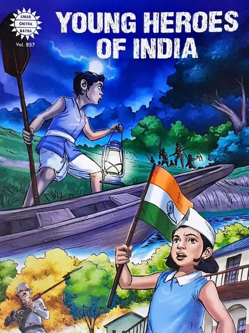 Young Heroes of India : Amar Chitra Katha Vol. 857 - Image #1