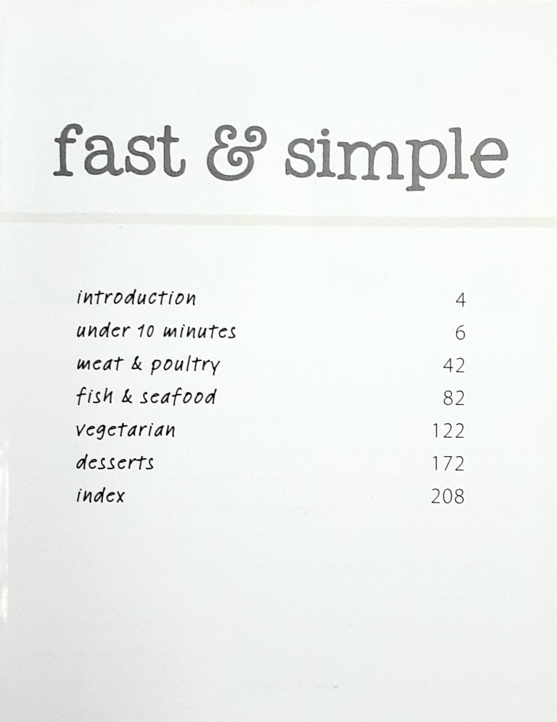 Fast & Simple 100 Everyday Recipes