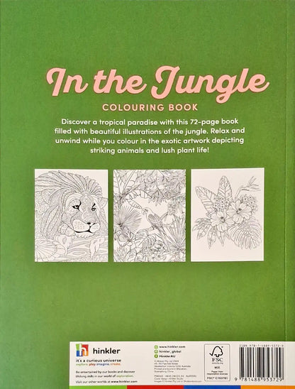 Art Maker : In the Jungle Colouring Book