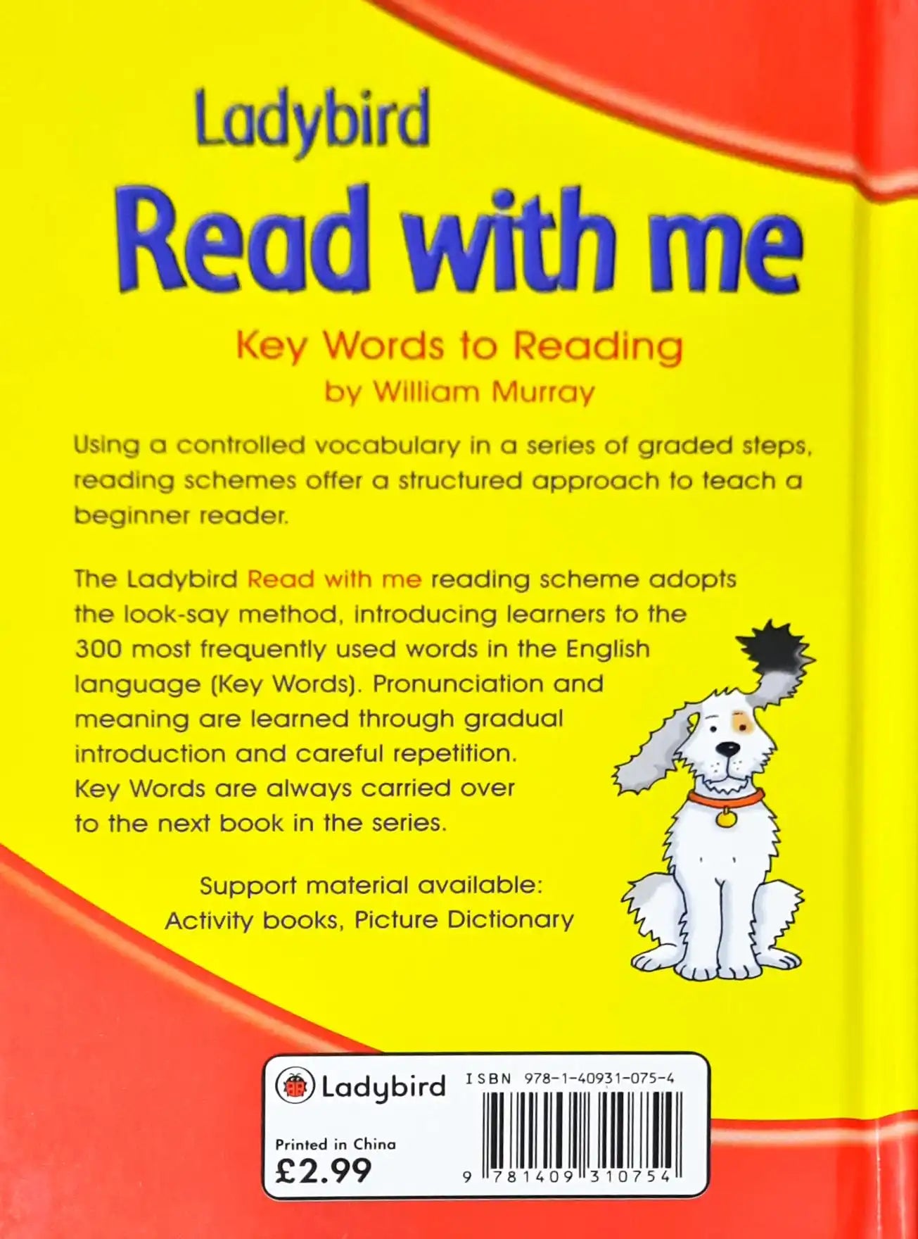 Ladybird - Read With Me : First Words A Pre-Reader | Key Words Reading Scheme