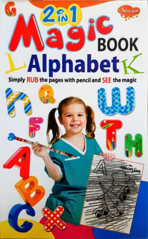 2 in 1 Magic Book Alphabet Nursery Rhymes