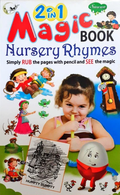 2 in 1 Magic Book Alphabet Nursery Rhymes