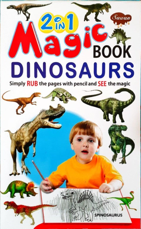 2 in 1 Magic Book Dinosaurs Sea Animals