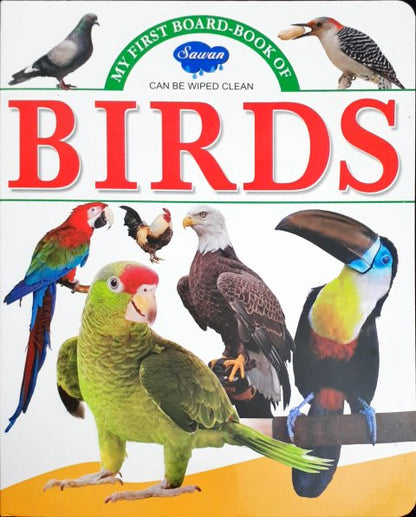 My First Board Book of Birds - Wipe & Clean