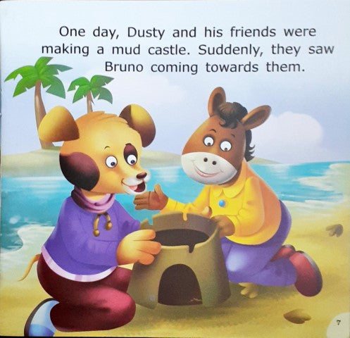 Dusty And Bruno The Bully Level 2 - Little Friends Moral Stories