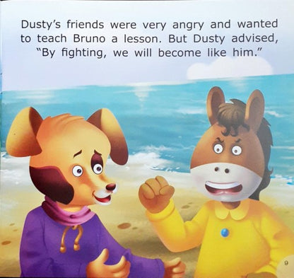 Dusty And Bruno The Bully Level 2 - Little Friends Moral Stories