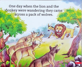 The Donkey & The Lion - Moral Stories