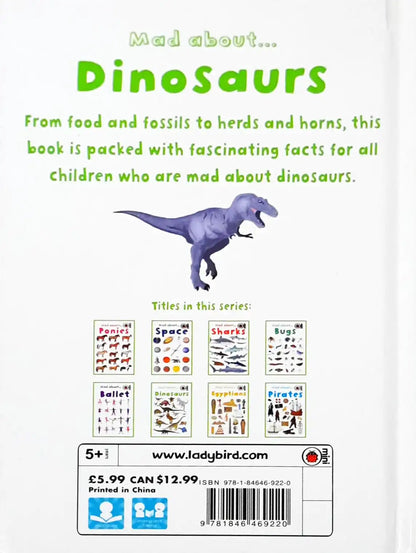 Ladybird Mini : Mad About…Dinosaurs