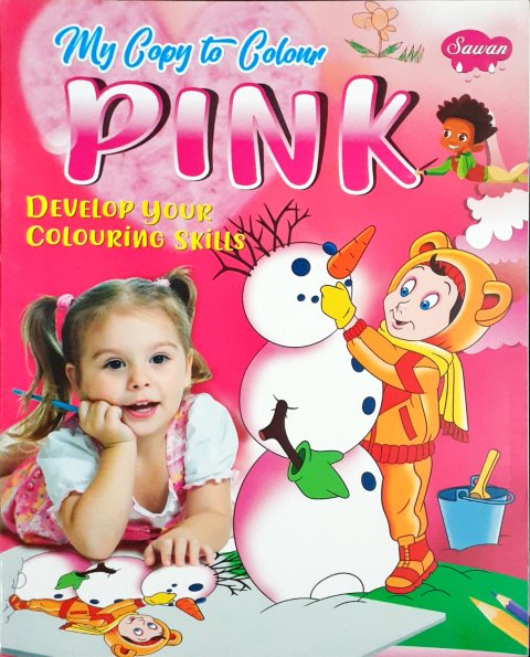 My Copy to Colour PINK Develop Your Colouring Skills