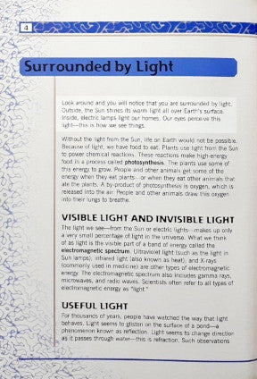 Science In Depth Physical Science in Depth Light – Books and You