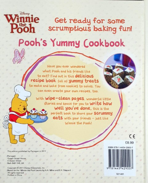 Pooh's Yummy Cookbook (Disney Winnie The Pooh)