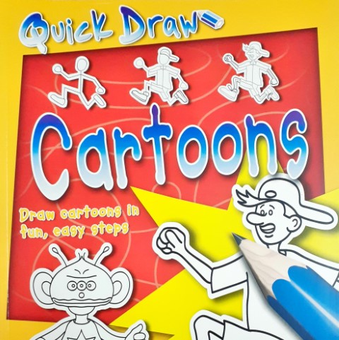 Quick Model Cartoon Quick Draw - Cartoons – Books and You